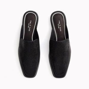 rag and bone Aslen Women's Loafer Mule in Black